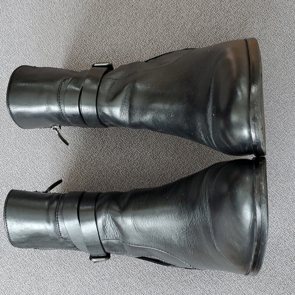VIA SPIGA ▪︎ Black Leather Bootie, 8.5M, EUC - Picture 6 of 10